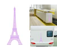 Torre Eiffel, Adesivo In Vinile Tagliato