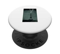 Torre Eiffel Fulmine Strike 1902 - Vintage NOAA Photo Art PopSockets PopGrip Adesivo