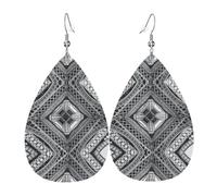 Torre Eiffel Monumento francese di Parigi Orecchini a goccia in pelle alla moda orecchini leggeri bohémien set di gioielli regalo per donne e ragazze