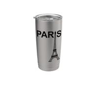 Torre Eiffel Parigi Bicchiere termico in acciaio inox doppia parete