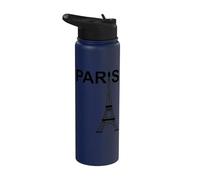 Torre Eiffel Parigi Stainless Steel Insulated Water Bottle