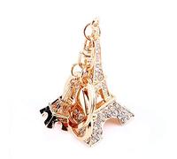 Torre Eiffel Portachiavi, Ciondolo Borsa Bling Carina Borsa Accessori per Ragazza Donna Handcraft Materials