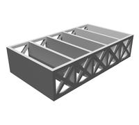 Torre Espositore da Parete per Auto Hot Wheels - Supporto Adesivo Modellini