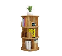 Torre For Scaffali Girevole, Scaffale For Scaffali For Librerie Da Pavimento Con Esposizione A 360 Gradi, Grande Libreria Ad Angolo Alta Etagere Con Deflettore Completo For Piccoli Spazi(Color2,40x40x