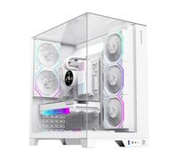 Torre GameMax Infinity Pro WH ATX Bianco Vetro Temperato RGB USB-C