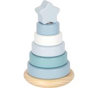 Torre impilabile in legno Small Foot blu