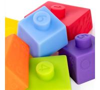 Torre Impilabili Bambini 19 cm Giochi Impilabile per Ragazzi e Ragazze Giochi Montessori per la Spiaggia e Piscina, Idea Regalo Bambino 1 Anno