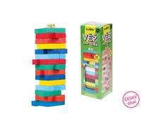 Torre in legno colorata per bambini