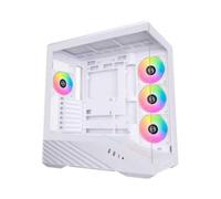 Torre Lian-Li V100 White ATX RGB ARGB Glass Supporto GPU 4 Ventole