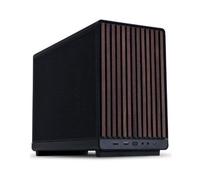 Torre M-ATX Lian Li A3 Wood Glass Version Black Acciaio/Legno Nero