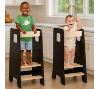 Torre Montessori per bambini, torre di apprendimento evolutiva, torre di apprendimento 3 in 1 TORRE DI APPRENDIMENTO PER BAMBINI: I bambini a volte sono frustrati dalle loro dimensioni e, per questo m