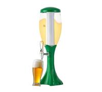 Torre per bevande - Dispenser per birra da tavolo, robusto rubinetto per tubo del ghiaccio, contenitore per l'acqua illuminato, server per liquori portatile, elegante accessorio per bar per feste | Di