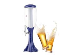 Torre per bevande, torre per bevande con tubo per ghiaccio e rubinetto | Dispenser per bevande d'acqua, torre luminosa per l'uso nel bar di casa