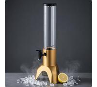 Torre Spillatrice Birra Cilindrico Torre Birra Trasparente