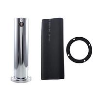 Torre Spillatrice Birra in Acciaio Inox Regolabile 3", Dispenser per Fusto Birra 5 Litri per Spillatore, Soluzione Economica per Casa - Anti - Ruggine, Facile da Usare, Ideale pe (Monofacciale)