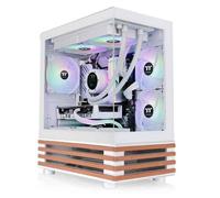 Torre Thermaltake View 170 WS ARGB Snow micro ATX vetro temperato bianca