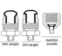 Torretta Per Flaring Dei Freni 1/2" E 12 Mm Per Sykes Pickavant 270 Serie