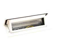 Torretta Pop-up vuota per scrivania Bticino MatixGO Incara 8 moduli bianco 150480NW