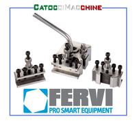 TORRETTA PORTA UTENSILI CAMBIO RAPIDO PER TORNIO FERVI T00A1 BV20 BV21 0708 ETC.