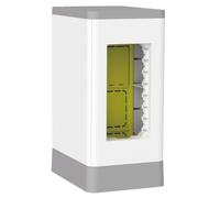 Torretta sporgente vuota da pavimento Bticino MatixGO bianco 150700W