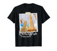 Torri di Bologna Italia Souvenir Le Due Torri Bologna Maglietta