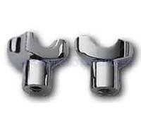Torri In Alluminio Forgiato 5 Cm (2") Dritto Cromato Per Harley-Davidson®