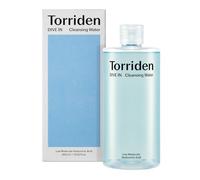 Torriden DIVE-IN Cleansing Water 13.52 fl oz., Gentle and Hydrating Makeup Remover for All Skin Types with Hyaluronic Acid, Pantenolo e Allantoin | Vegan and Cruelty-Free Korean Skin Care