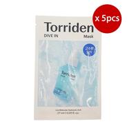 TORRIDEN Dive-In Low Molecule Hyaluronic Acid Mask 27 ml x 5 pezzi