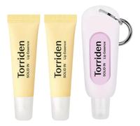 Torriden Solid In Lip Essence Triple Set With Key Ring, Set di tre essenze labbra intensamente rigeneranti