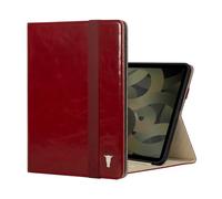 TORRO Custodia Compatibile con iPad Air 11" (2025/2024) e iPad Air 5th/4th (2022/2020) - Custodia per iPad M3 & M2 in Vera Pelle con Cavalletto, Connettività Apple Pencil e Wake Sleep (Rosso)
