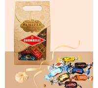 Torroncini Condorelli Assortiti, Confezione Regalo 250g, Torroncini alle Mandorle e Pistacchi con Copertura al Cioccolato, 7 Gusti, Specialità Siciliana