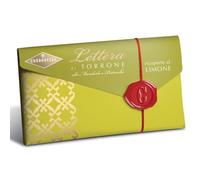 Torrone Morbido Condorelli Mandorle e Pistacchi Ricoperto Limone Confezione 100 g