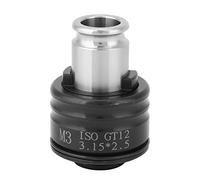 Torsion Type Tapping Collet Shank for Drilling Machines, Available in M3/M4/M5, Prevents Tap Breakage with Good Clamping Strength, Accuracy and Long Service (YlwxzenithK8T-11)