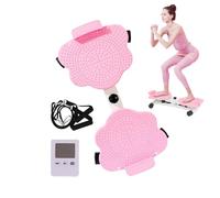 Torsione della vita per donne pancia grasso - Silent Adjustable Ab Twist Machine, Home Gym Systems Equipment for Family Friends Senior Fitness Womens Core Training