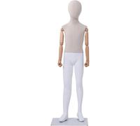 Torso Child Mannequin Torso, 4-8 Years Old Boy Girl Clothing Display Props, Shop Window Whole Body Dummy Manikin(C)