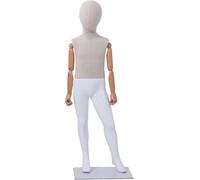 Torso Child Mannequin Torso, 4-8 Years Old Boy Girl Clothing Display Props, Shop Window Whole Body Dummy Manikin(A)