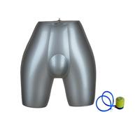 Torso gonfiabile per la parte inferiore del corpo maschile, torso per esposizione di intimo e costumi da bagno, manichino per fianchi maschile per esposizione di intimo maschile