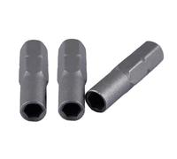 TorSor Confezione da 3 adattatori standard per cacciavite da 6,35 mm da esterno al sistema da 4 mm interno micro bit esagonale gambo per adattatore per utensili elettrici manuali set di punte di