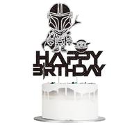 Tort Compleanno,Decorazioni Torta Compleanno,Decorazioni Torta,Happy Birthday Cake Topper,Decorazione di Compleanno per Ragazzo e Ragazza