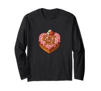 Torta a Forma di Cuore con Scritta Eat Me Maglia a Manica