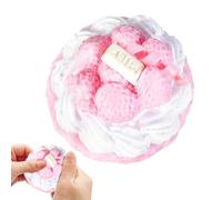 Torta Antistress, Sensoriale Antistress Realistico per la Gestione dello Stress, Gioco Cibo , per Bambini Adulti Ufficio Viaggio Festa Regali Sacca Regalo