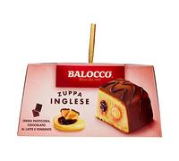 TORTA BALOCCO ZUPPA INGLESE CON CREMA PASTICCERA, CIOCCOLATO AL LATTE E FONDENTE 650 GRAMMI