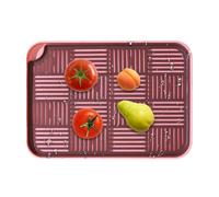 Torta di essiccazione dei a 2 livelli: senza scivolare e porta | Organizer da cucina resistente per lavello e tavolino da caffè, mensola per multiuso per uso in