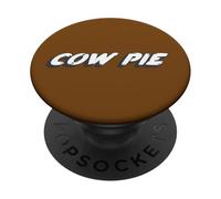 Torta di mucca | Materia fecale bovina PopSockets PopGrip Adesivo