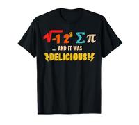 Torta Ed Era Delizioso Pi Day Matematica Insegnante di Matematica Maglietta