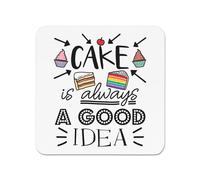 Torta Is Always una Buona Idea Frigo Magnete Cibo Dolci Cupcake Funny Scherzo
