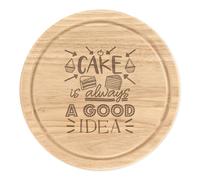 Torta Is Always una Buona Idea Rotondo Tagliare Tagliere per Formaggio Cupcake