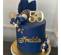 Torta Personalizzata Nome Numero Cake Charm In Acrilico 3mm T