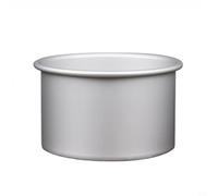 Torta rotonda in chiffon cava per stampo realizzata in lega di alluminio ispessita con non per rilascio e manutenzione degli alimenti senza sforzo dopo la cottura (15,2 cm)