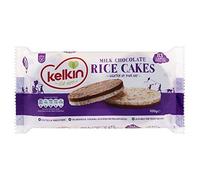 Torte di riso ricoperte di cioccolato al latte Kelkin (100 g) - Confezione da 6